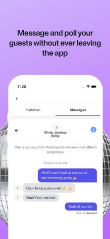 Evite: Party Invitation Maker для iOS — скриншот 5