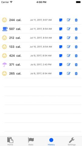 Exercise Calorie Calculator — With Tracker для iOS — скриншот 3