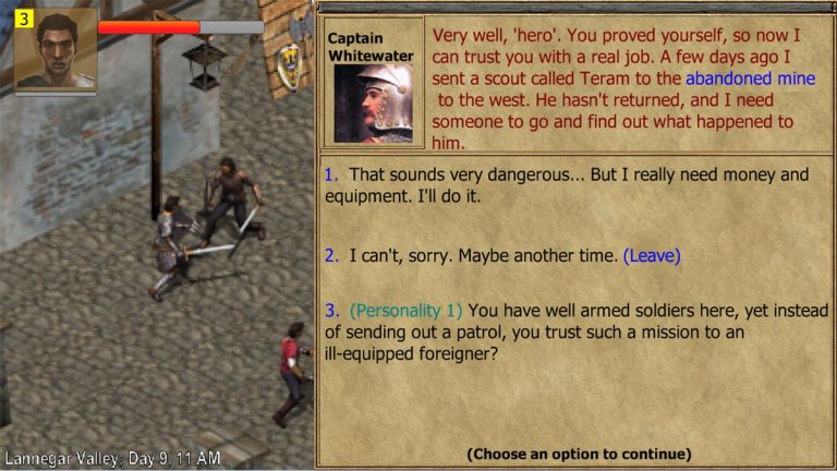 Exiled Kingdoms RPG для iOS — скриншот 3