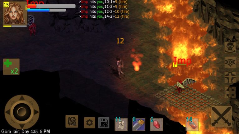 Exiled Kingdoms RPG для iOS — скриншот 5