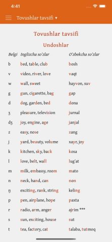 Expand Your English: O’zbekcha для iOS — скриншот 3