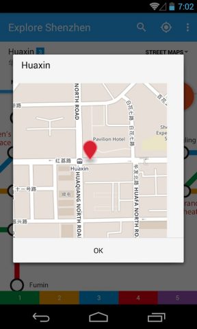 Explore Shenzhen Metro map для Android — скриншот 4