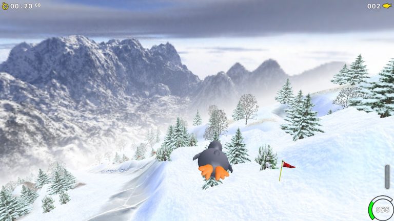 Extreme Tux Racer для Android — скриншот 1