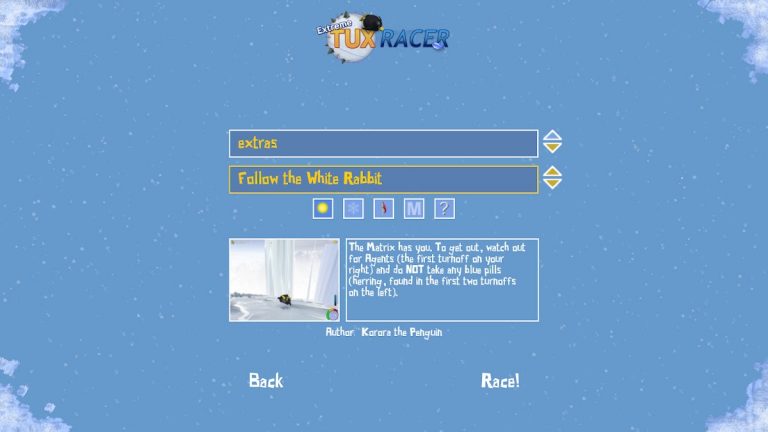 Extreme Tux Racer для Android — скриншот 3
