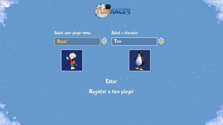 Extreme Tux Racer для Android — скриншот 4