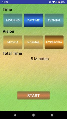 Eyes Relax для Android — скриншот 1