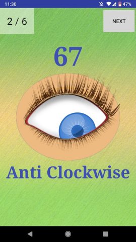 Eyes Relax для Android — скриншот 3