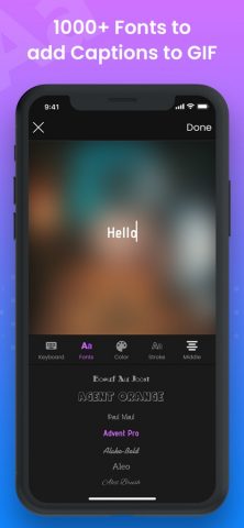 EzGIF GIF Editor: Video Maker для iOS — скриншот 4