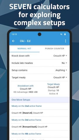 FAT — Fighting Game Frame Data для Android — скриншот 5