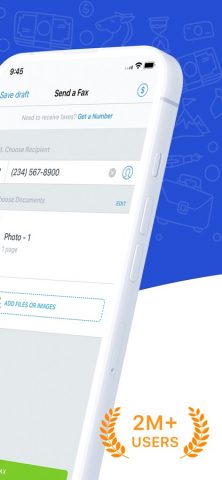 FAX: File Faxing for iPhone для iOS — скриншот 2