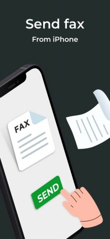 FAX from iPhone free of ads для iOS — скриншот 1