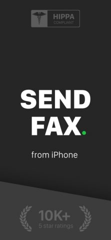 FAX from iPhone — Send Doc для iOS — скриншот 1