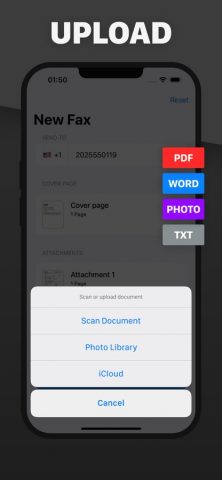 FAX from iPhone — Send Doc для iOS — скриншот 4