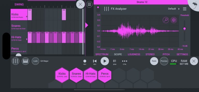 FL Studio Mobile для iOS — скриншот 2