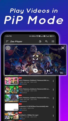 FLV Video Player — mVid Player для Android — скриншот 2