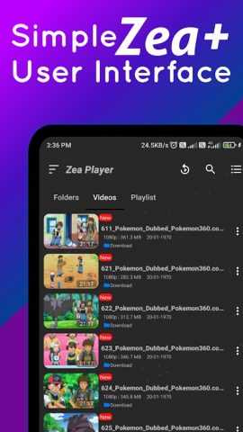 FLV Video Player — mVid Player для Android — скриншот 5