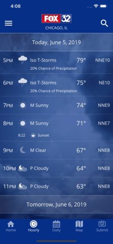 FOX 32: Chicago Local Weather для iOS — скриншот 3