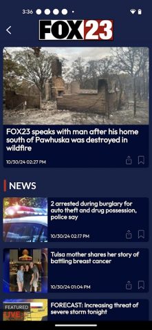 FOX23 News Tulsa для Android — скриншот 3