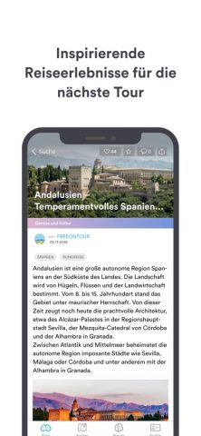 FREEONTOUR Camping App для iOS — скриншот 3
