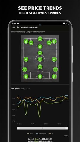 FUTWIZ FC 26 DB & Evos для Android — скриншот 3