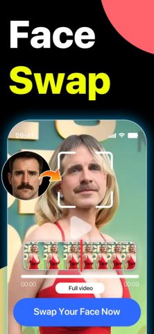 FaceAi: Face Swap Any Video для iOS — скриншот 1
