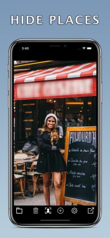 FaceBlur photo editor для iOS — скриншот 2