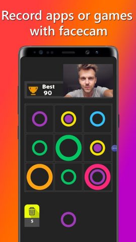 FaceCam Screen Recorder для Android — скриншот 5