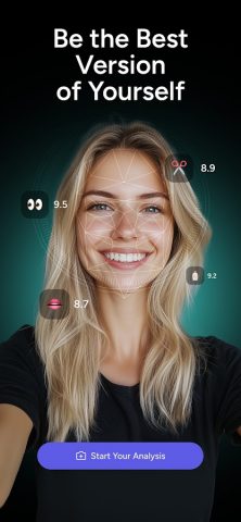 FaceIQ — AI Face Analyzer для Android — скриншот 1