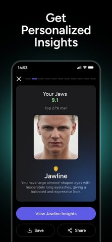 FaceIQ — AI Face Analyzer для Android — скриншот 4