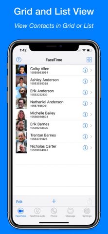 FaceTap for FaceTime Call для iOS — скриншот 2