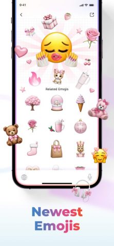 Facemoji AI Emoji Keyboard для iOS — скриншот 5