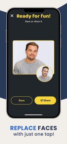 Faceover: AI Photo Face Swap — скриншот 3