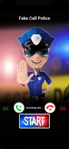 Fake Phone Call From Police для iOS — скриншот 1