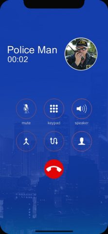 Fake Phone Call From Police для iOS — скриншот 4
