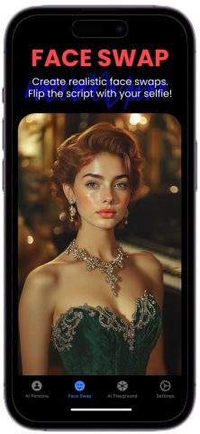 FakeMe: ИИ-замена лиц для iOS — скриншот 1