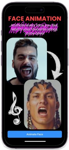 FakeMe: ИИ-замена лиц для iOS — скриншот 3