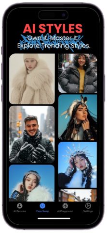 FakeMe: ИИ-замена лиц для iOS — скриншот 4