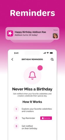 Famous Birthdays для iOS — скриншот 4