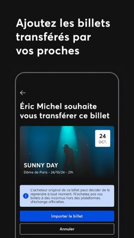 Fan Wallet для Android — скриншот 4