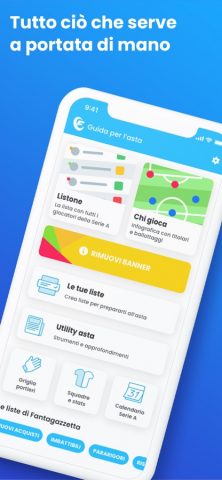 Fantacalcio: Guida per l’Asta для iOS — скриншот 1