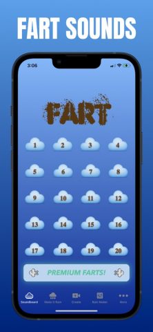 Fart World: Fart & Poop Sounds для iOS — скриншот 1