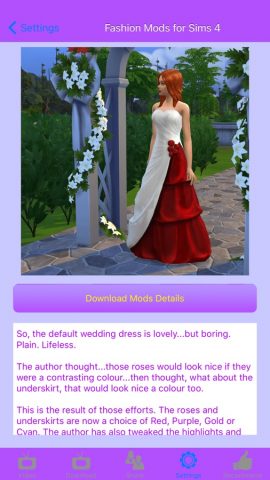 Fashion Mods for Sims 4 (Sims4, PC) для iOS — скриншот 3