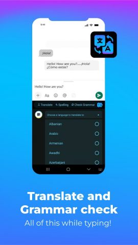 Fast Typing Keyboard для Android — скриншот 2