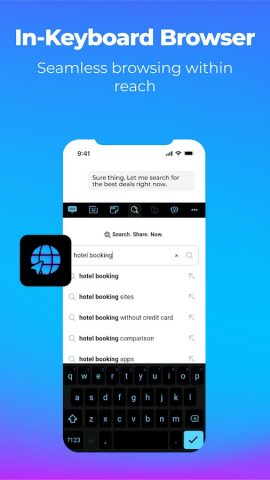 Fast Typing Keyboard для Android — скриншот 5