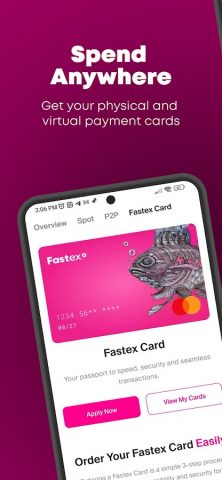Fastex: Buy Bitcoin & Crypto для Android — скриншот 4