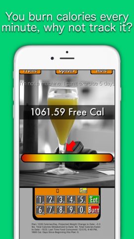 Fat Be Gone ™ — Free Calorie Counter Made Easy! для iOS — скриншот 4