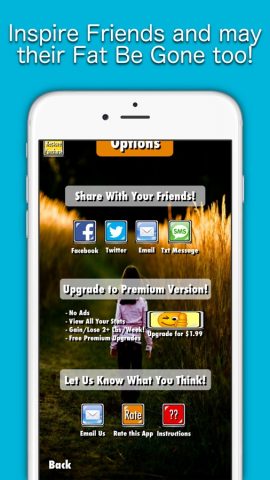 Fat Be Gone ™ — Free Calorie Counter Made Easy! для iOS — скриншот 5