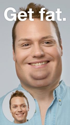 Fatify — Make Yourself Fat для iOS — скриншот 1