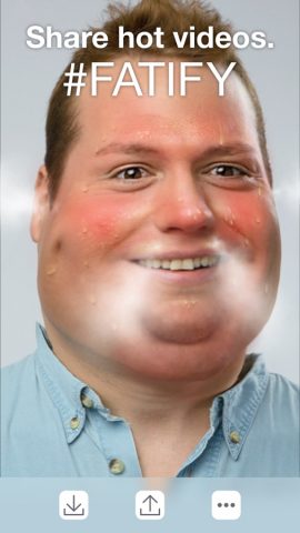 Fatify — Make Yourself Fat для iOS — скриншот 5