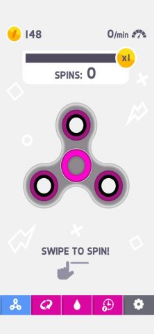 Fidget Spinner для iOS — скриншот 1